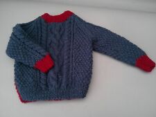 Childs hand knitted for sale  COLEFORD