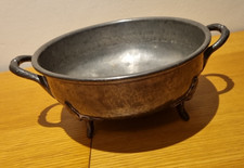 Vintage pewter footed for sale  NEWENT