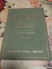 Clementi sonate per usato  Colli Verdi