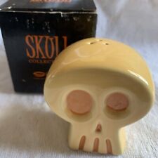 Shag Skull Spice Salt Shaker Garrafa Amarela Josh Agle Skull Colecionáveis NOVO comprar usado  Enviando para Brazil