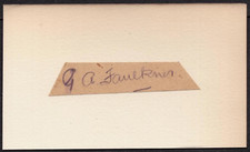Autograph george aubrey for sale  FAREHAM