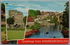 Greetings from knaresborough usato  Spedire a Italy