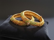 Indian gold plated for sale  LUTON