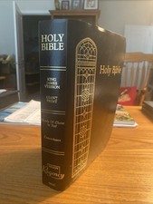 Nelson Regency Holy Bible King James Version GIANT PRINT Red Letter 881C 1990 comprar usado  Enviando para Brazil
