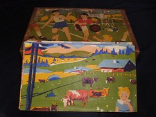 Jeu cubes ancien d'occasion  Meung-sur-Loire
