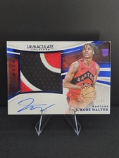 2024-25 Immaculate Rookie Patch Auto Ja'Kobe Walter #PPA-JAW RC /25 comprar usado  Enviando para Brazil