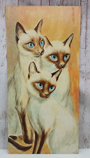 Vintage siamese cats for sale  Bowman