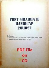 Usado, Post Graduate Handicap Course|Thoroughbred Horse Racing|Handicapping|RARE! L@@K! comprar usado  Enviando para Brazil