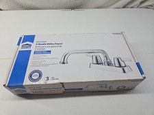 Torneira utilitária para lavanderia Project Source 2 alças montagem no deck 1233233 - caixa aberta  comprar usado  Enviando para Brazil