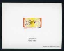 1998 feuillet dentelé d'occasion  France