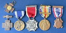Guerra Hispanoamericana / 22ª Guerra Mundial Oficial Nueva York Medalla Grupo Familia Mansfield segunda mano  Embacar hacia Mexico