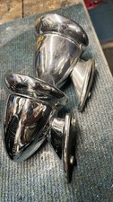 Pair chrome bullet for sale  HENGOED