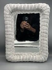 White wicker wall for sale  Bellevue
