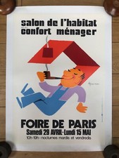 Belle affiche originale d'occasion  Le Pré-Saint-Gervais
