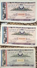 Lot billets loterie d'occasion  Saint-Priest