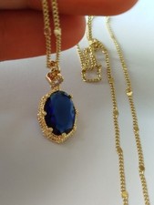 Sapphire blue gold for sale  BLACKBURN
