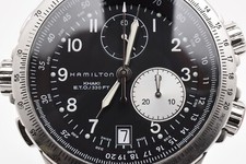 Usado, [Perto de ESTADO PERFEITO] Caixa, Relógio de Quartzo Masculino Cronógrafo Hamilton Cáqui H776120 73 comprar usado  Enviando para Brazil