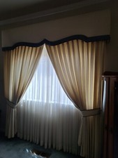 Semi sheer ivory for sale  Concord
