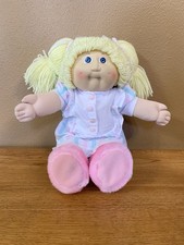 Pijamas e chinelos difusos vintage Cabbage Patch Girl UT fábrica em muito bom estado PJs HM2 comprar usado  Enviando para Brazil