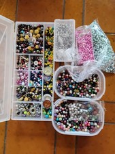 Konvolut perlen perlenpaket gebraucht kaufen  Goldbach