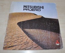 Folheto de vendas 1992 Mitsubishi Pajero Prospekt ENG, usado comprar usado  Enviando para Brazil