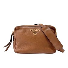 Bolsa tiracolo/ombro de couro marrom caramelo PRADA comprar usado  Enviando para Brazil