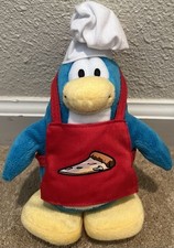Usado, Brinquedo de pelúcia Club Penguin Chef com avental de pizza Disney 2011 brinquedo de pelúcia comprar usado  Enviando para Brazil