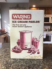 Waring ice cream for sale  Clarksboro