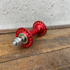 Cubo dianteiro Shimano BMX NOS vermelho old school BMX 36 furos 36h porca OG 80s vintage, usado comprar usado  Enviando para Brazil