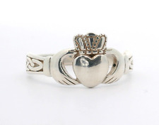 Sterling silver claddagh for sale  WILMSLOW