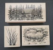 Stampscapes stamps wood for sale  Scobey