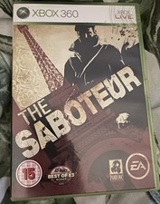 Saboteur microsoft xbox for sale  BRADFORD