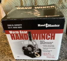manual winch for sale  Hudson