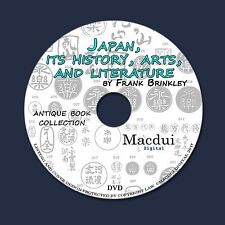 Japan, its history, arts, and literature by Frank Brinkley 8 PDF E-Books 1 DVD  comprar usado  Enviando para Brazil
