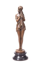 Trauriges mädchen bronze gebraucht kaufen  Recklinghausen