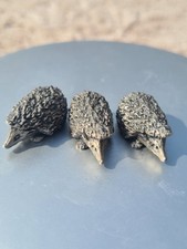 Pewter hedgehog figurine for sale  WIGAN