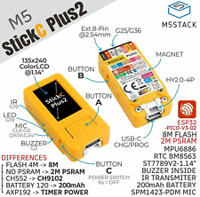 Kit de desenvolvimento M5Stack Stick C Plus 2 ESP32 PICO IoT WiFi controlador Bluetooth comprar usado  Enviando para Brazil