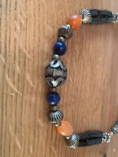 Collana tibetana argento usato  Montecatini Terme