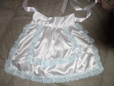 Pretty white satin for sale  BOOTLE