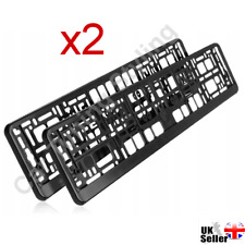 Number plate surrounds for sale  CARDIFF