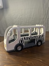 Veículo duplo - ônibus zebra zoológico branco - sem portas de bagagem -, usado comprar usado  Enviando para Brazil