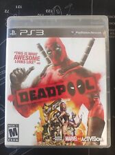 Deadpool Marvel Sony PlayStation 3 PS3 2013, usado comprar usado  Enviando para Brazil