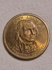 ESTADOS UNIDOS.  MONEDA 1 DÓLAR 2° PRESIDENTE JOHN ADAMS 2007 comprar usado  Enviando para Brazil
