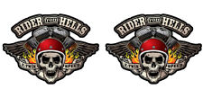 Stickers autocollant biker d'occasion  Le Val