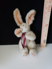 Brinquedo de pelúcia vintage Ty Bunny Rabbit 9" orelhas longas articuladas bicho de pelúcia, usado comprar usado  Enviando para Brazil