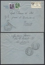 Storia postale amg usato  San Bonifacio