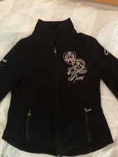 Reitjacke fleecejacke schwarz gebraucht kaufen  Weimar
