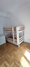 Letto castello legno usato  Roma