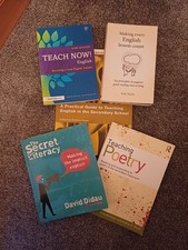 Secondary english teacher for sale  NOTTINGHAM