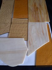 Amber cream stained for sale  STOKE-ON-TRENT